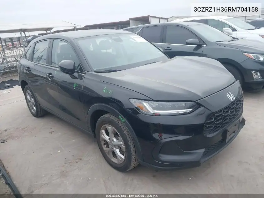 3CZRZ1H36RM704158 2024 Honda Hr-V 2Wd Lx