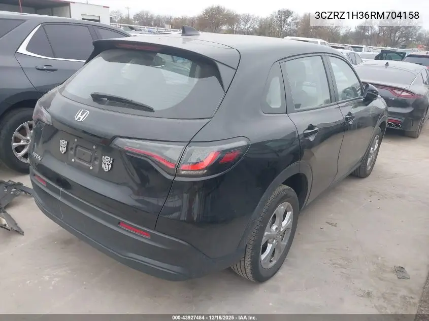 3CZRZ1H36RM704158 2024 Honda Hr-V 2Wd Lx