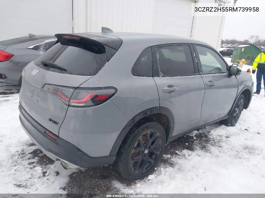 3CZRZ2H55RM739958 2024 Honda Hr-V Awd Sport/Awd Sport W/O Bsi