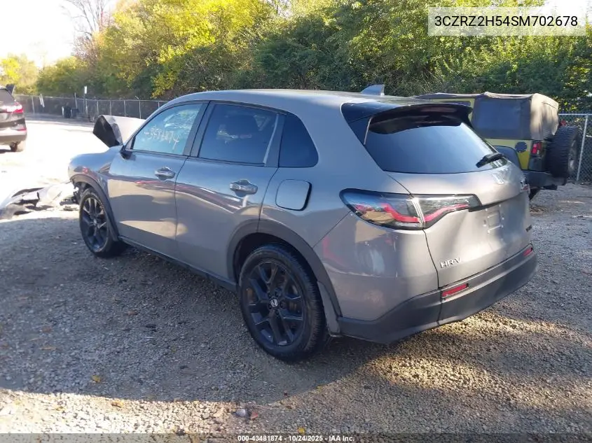 3CZRZ2H54SM702678 2025 Honda Hr-V Awd Sport