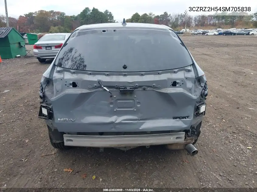 3CZRZ2H54SM705838 2025 Honda Hr-V Awd Sport