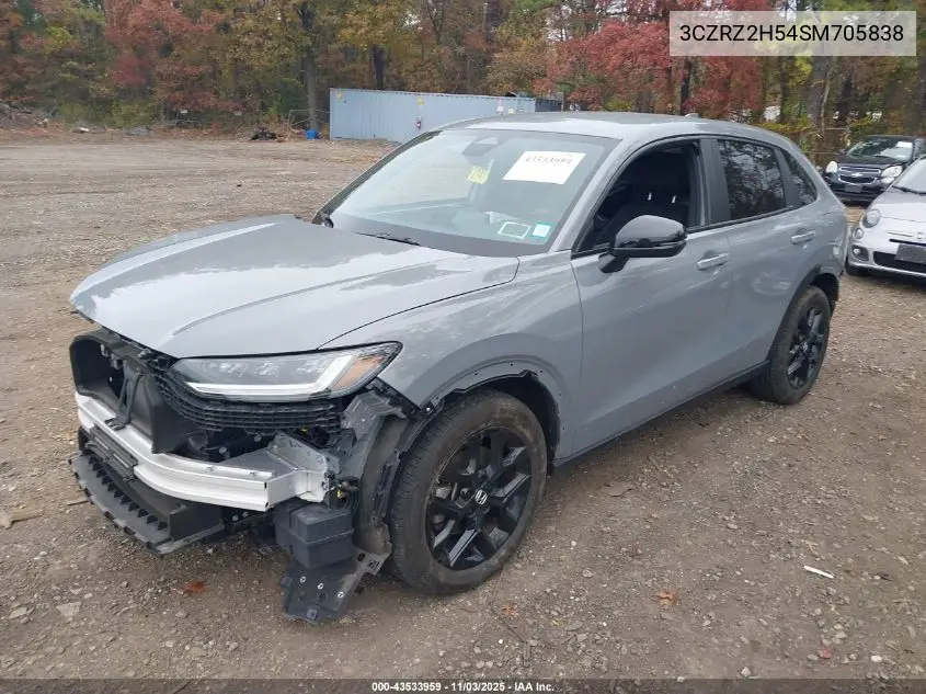 3CZRZ2H54SM705838 2025 Honda Hr-V Awd Sport