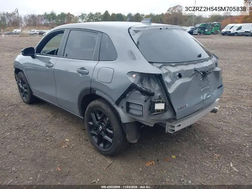 3CZRZ2H54SM705838 2025 Honda Hr-V Awd Sport