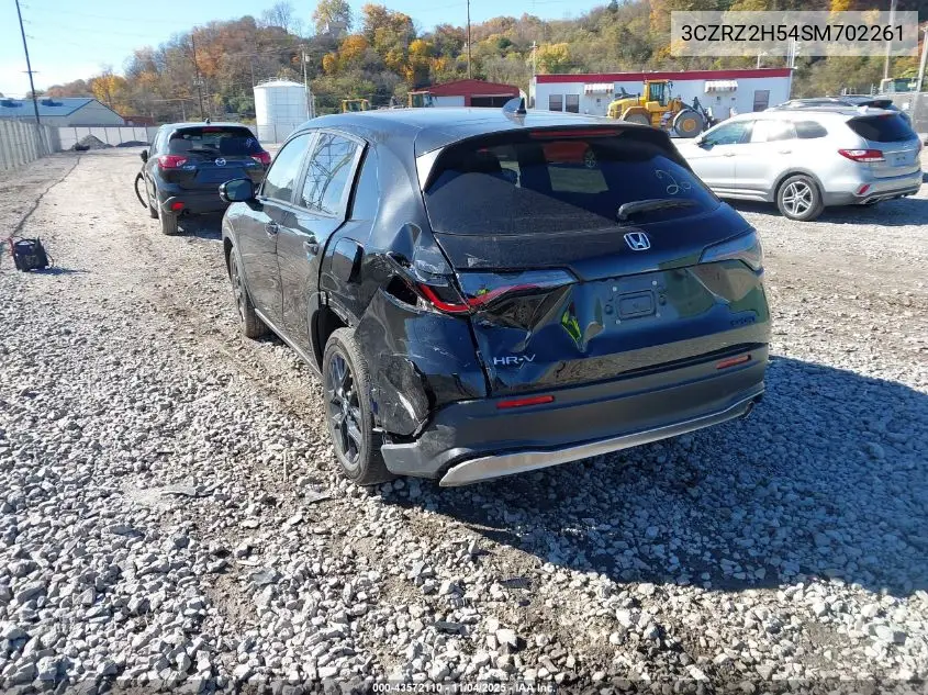 3CZRZ2H54SM702261 2025 Honda Hr-V Awd Sport