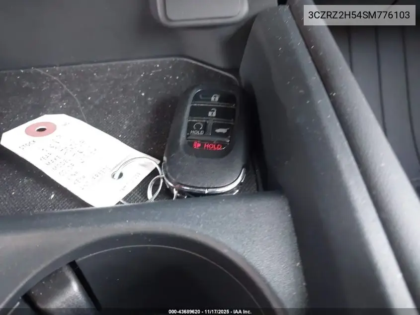 3CZRZ2H54SM776103 2025 Honda Hr-V Awd Sport