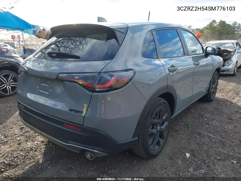 3CZRZ2H54SM776103 2025 Honda Hr-V Awd Sport