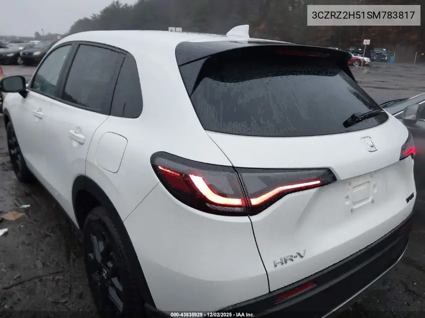 3CZRZ2H51SM783817 2025 Honda Hr-V Awd Sport
