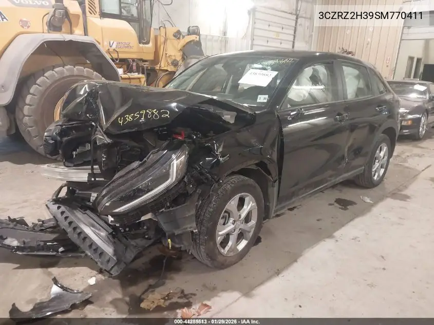 3CZRZ2H39SM770411 2025 Honda Hr-V Awd Lx