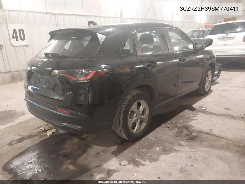 3CZRZ2H39SM770411 2025 Honda Hr-V Awd Lx