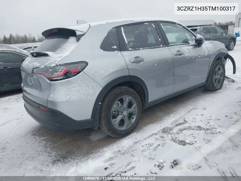 3CZRZ1H35TM100317 2026 Honda Hr-V Lx