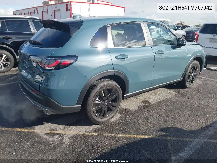 3CZRZ1H54TM707942 2026 Honda Hr-V 2Wd Sport