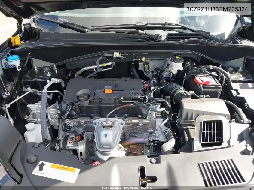 3CZRZ1H33TM705324 2026 Honda Hr-V 2Wd Lx
