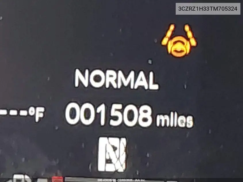 3CZRZ1H33TM705324 2026 Honda Hr-V 2Wd Lx