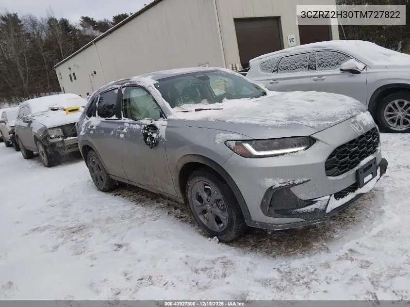 3CZRZ2H30TM727822 2026 Honda Hr-V Awd Lx