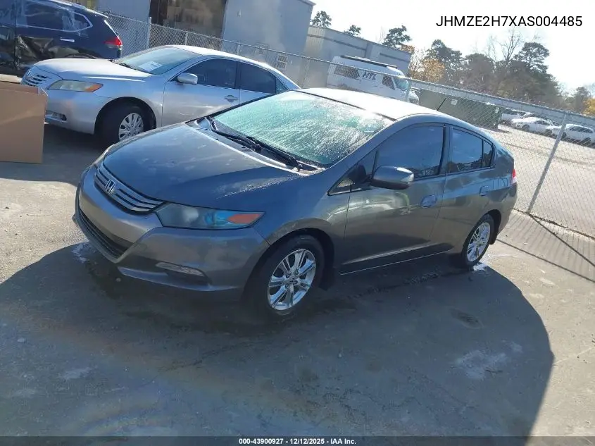 JHMZE2H7XAS004485 2010 Honda Insight Ex