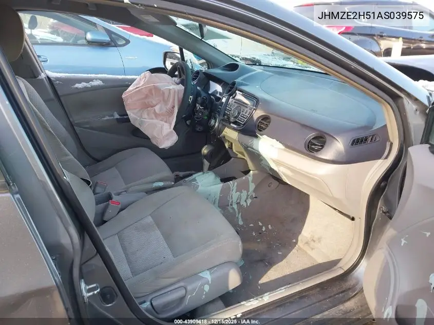 JHMZE2H51AS039575 2010 Honda Insight Lx
