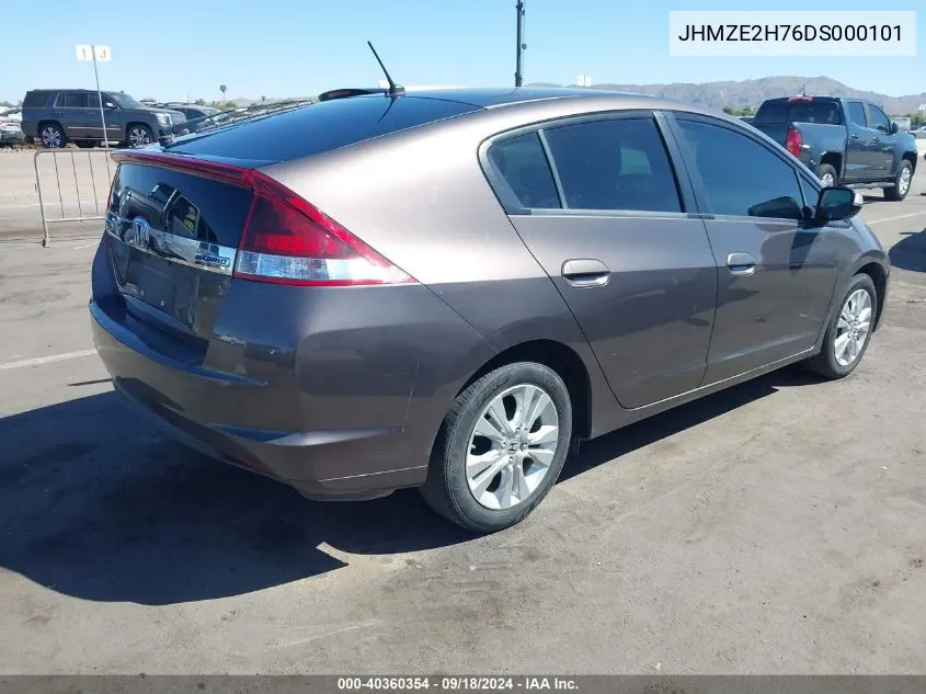 JHMZE2H76DS000101 2013 Honda Insight Ex