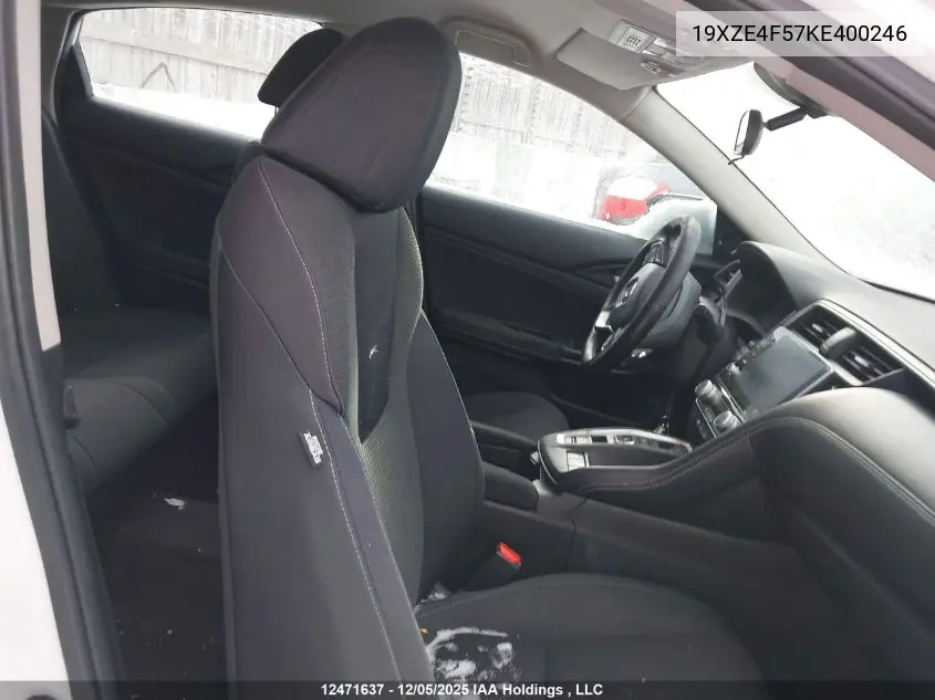19XZE4F57KE400246 2019 Honda Insight