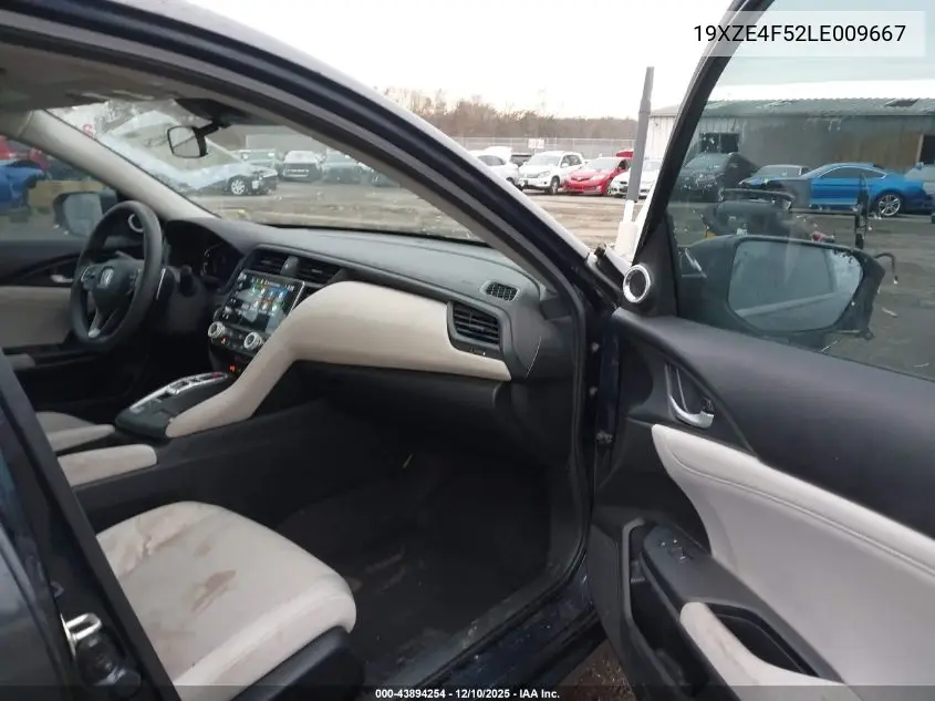 19XZE4F52LE009667 2020 Honda Insight Ex