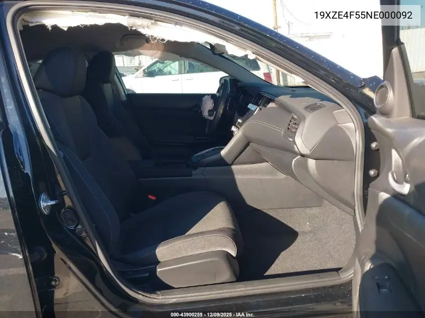 19XZE4F55NE000092 2022 Honda Insight Ex