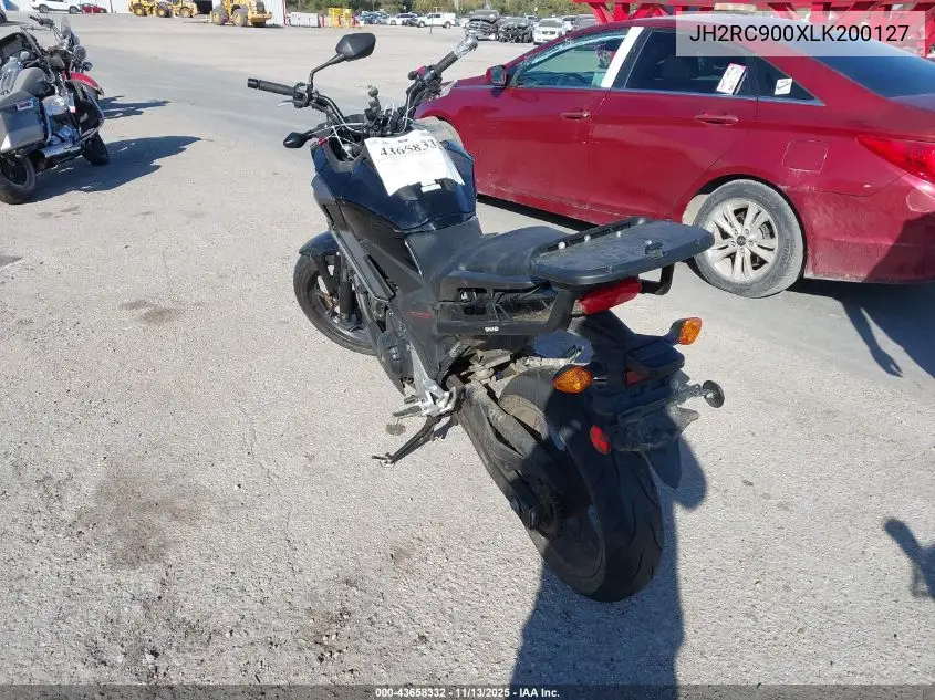JH2RC900XLK200127 2020 Honda Nc750 X