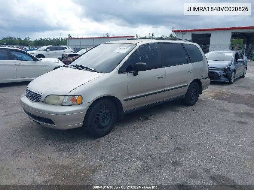 JHMRA1848VC020826 1997 Honda Odyssey Lx