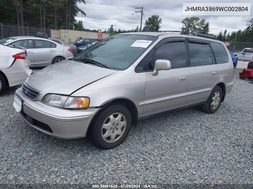 JHMRA3869WC002804 1998 Honda Odyssey Ex/Lx