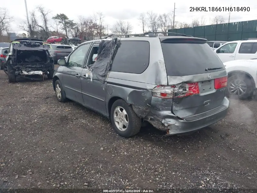 2HKRL18661H618490 2001 Honda Odyssey Ex