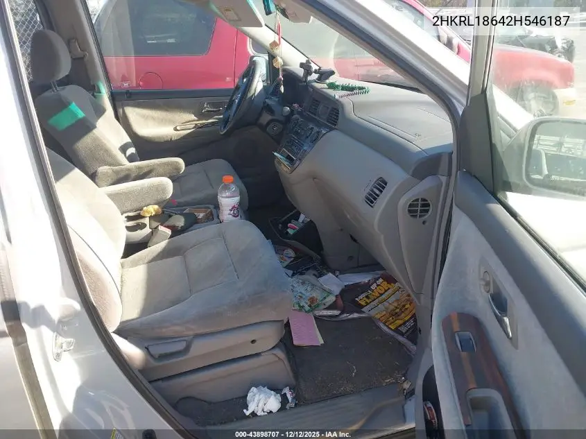2HKRL18642H546187 2002 Honda Odyssey Ex