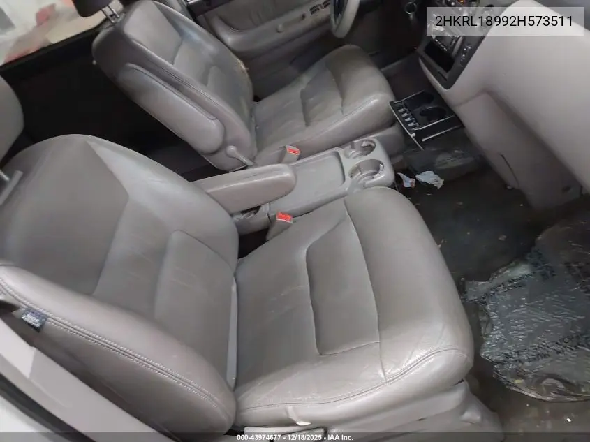 2HKRL18992H573511 2002 Honda Odyssey Ex-L
