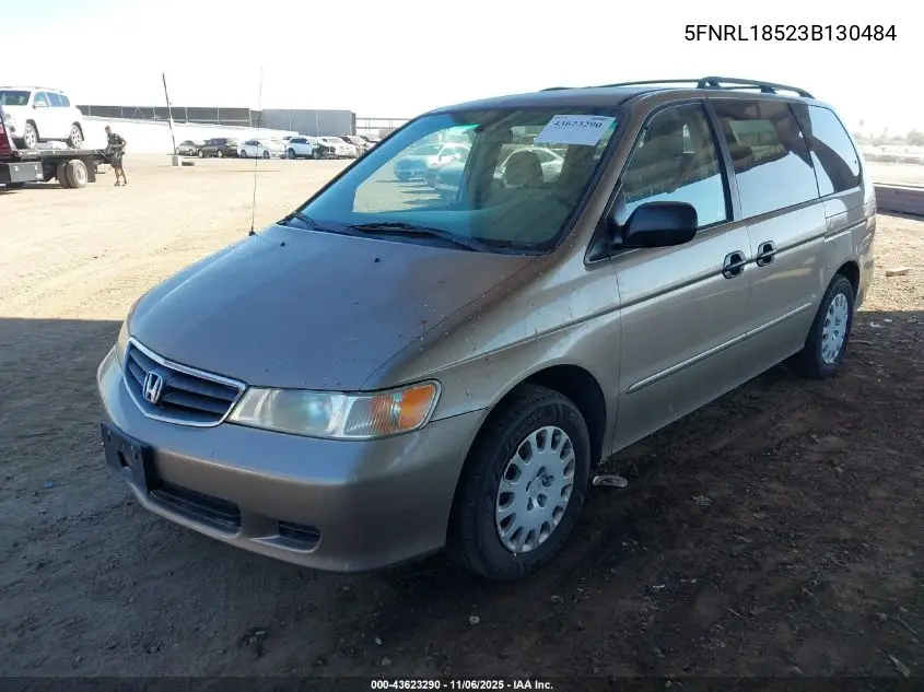 5FNRL18523B130484 2003 Honda Odyssey Lx
