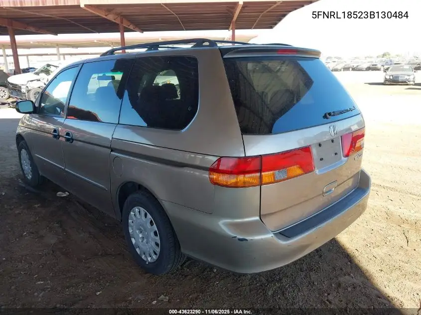 5FNRL18523B130484 2003 Honda Odyssey Lx