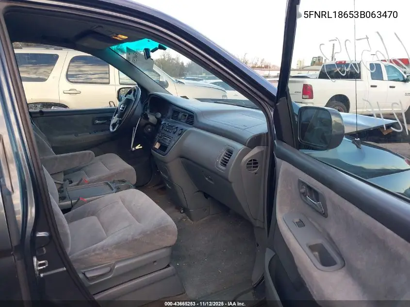 5FNRL18653B063470 2003 Honda Odyssey Ex