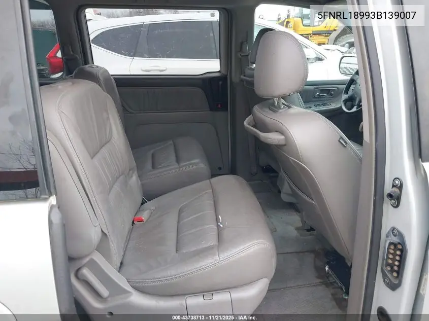 5FNRL18993B139007 2003 Honda Odyssey Ex-L