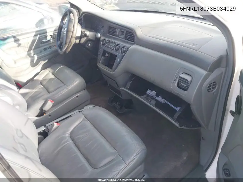 5FNRL18073B034029 2003 Honda Odyssey Ex-L