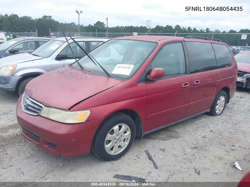 5FNRL18064B054435 2004 Honda Odyssey Exl