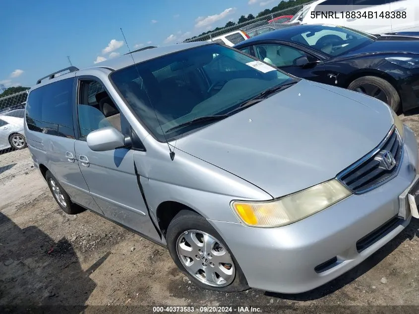 5FNRL18834B148388 2004 Honda Odyssey Ex