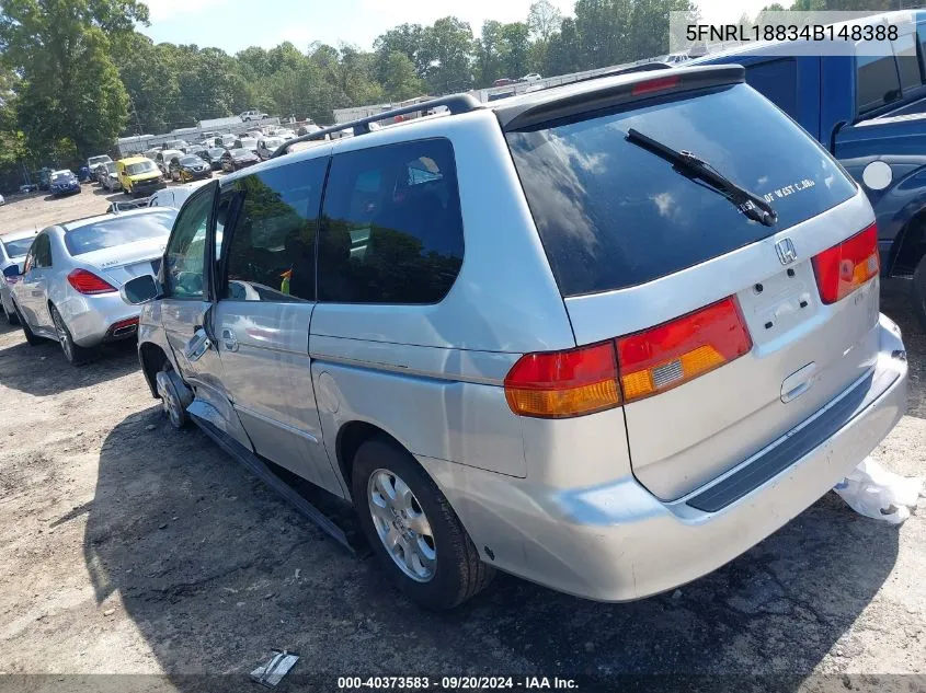 5FNRL18834B148388 2004 Honda Odyssey Ex