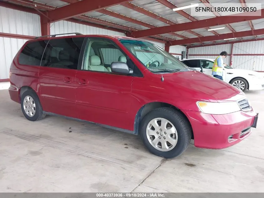 2004 Honda Odyssey Ex-L VIN: 5FNRL180X4B109050 Lot: 40373936