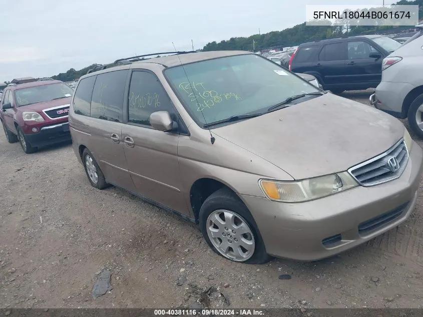 5FNRL18044B061674 2004 Honda Odyssey Ex-L