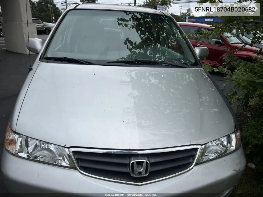 5FNRL18704B020682 2004 Honda Odyssey