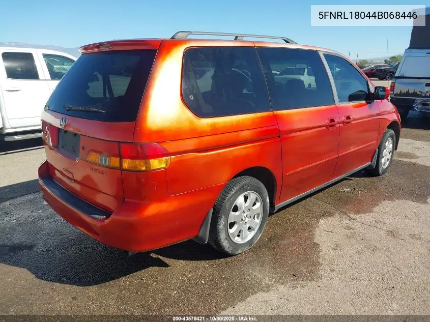 5FNRL18044B068446 2004 Honda Odyssey Ex-L