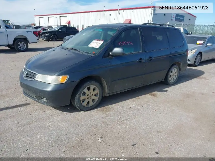 5FNRL18644B061923 2004 Honda Odyssey Ex