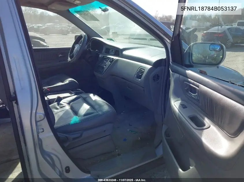 5FNRL18784B053137 2004 Honda Odyssey Ex-L