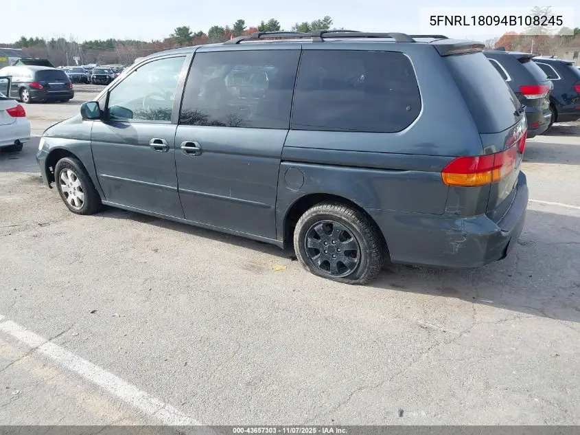 5FNRL18094B108245 2004 Honda Odyssey Ex-L