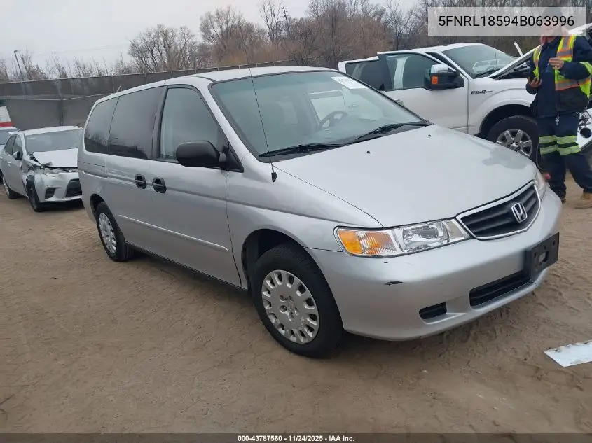 5FNRL18594B063996 2004 Honda Odyssey Lx