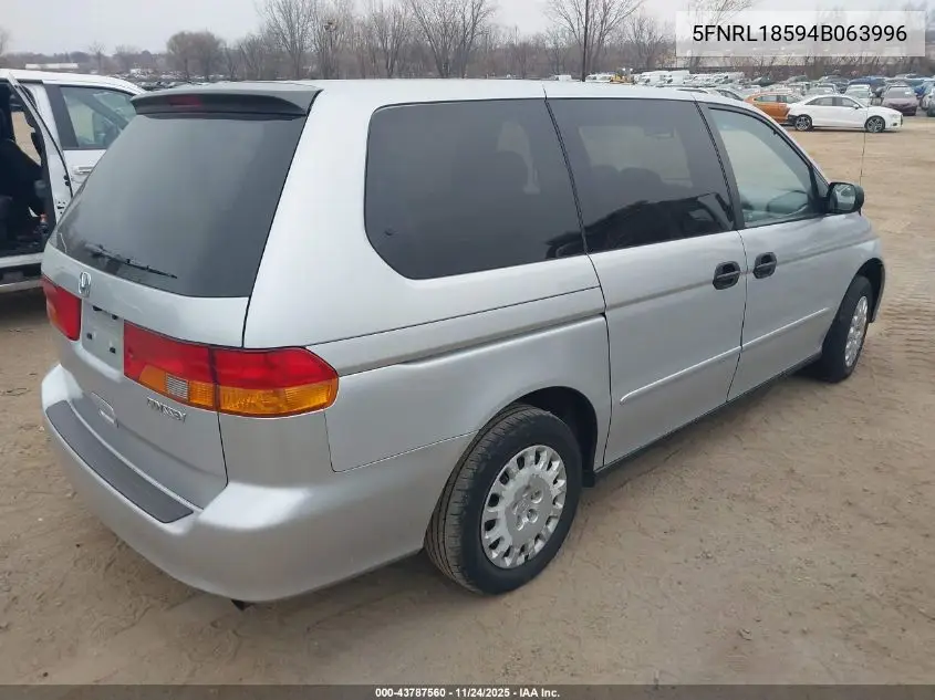 5FNRL18594B063996 2004 Honda Odyssey Lx