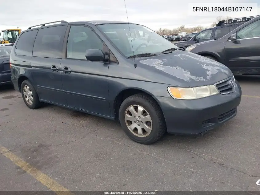 5FNRL18044B107147 2004 Honda Odyssey Ex-L