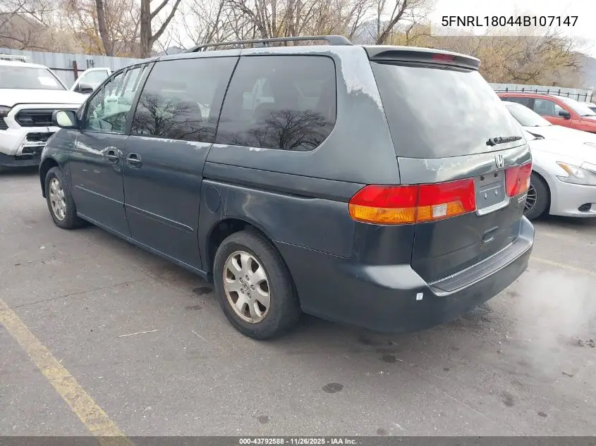 5FNRL18044B107147 2004 Honda Odyssey Ex-L