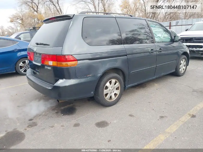 5FNRL18044B107147 2004 Honda Odyssey Ex-L